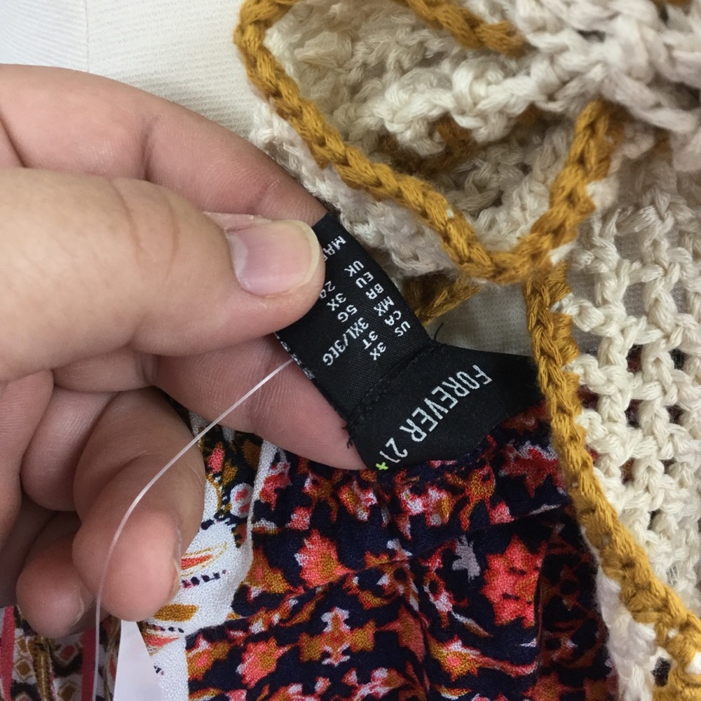 Boho Patchwork Crochet Halter Top Tie Maxi Dress - Picture 6 of 11